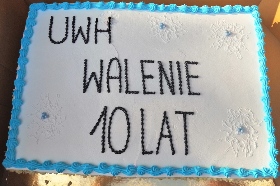 Hokej pod wodą Walenie 10 lat Waleni